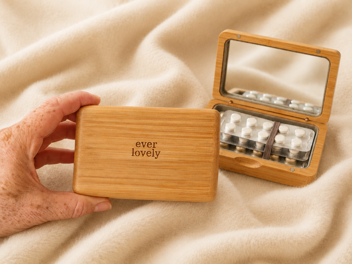 Ever Lovely Bamboo Pill Compact